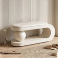 Modern Upholstered Entryway Shoe Bench